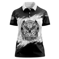 American 1776-2026 Women Polo Shirt USA 250th Anniversary