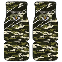 Personalized USA 250th Anniversary Car Mats Eagle Camouflage Zipper Stylized