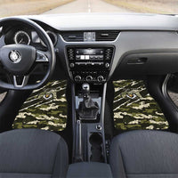 Personalized USA 250th Anniversary Car Mats Eagle Camouflage Zipper Stylized