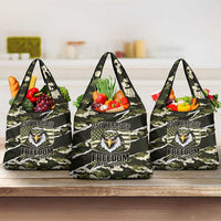 USA 250th Anniversary Grocery Bag Eagle Camouflage Zipper Stylized