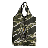 USA 250th Anniversary Grocery Bag Eagle Camouflage Zipper Stylized