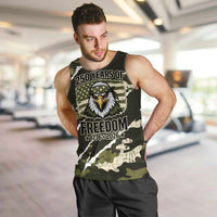 Personalized USA 250th Anniversary Men Tank Top Eagle Camouflage Zipper Stylized
