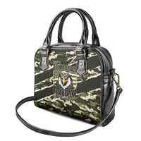 USA 250th Anniversary Shoulder Handbag Eagle Camouflage Zipper Stylized