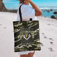USA 250th Anniversary Tote Bag Eagle Camouflage Zipper Stylized
