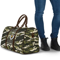 USA 250th Anniversary Travel Bag Eagle Camouflage Zipper Stylized