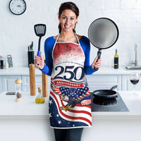 USA 250 Years of Freedom Apron American Patriotic