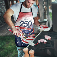 USA 250 Years of Freedom Apron American Patriotic