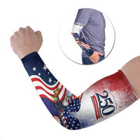 Personalized USA 250 Years of Freedom Arm Sleeves American Patriotic