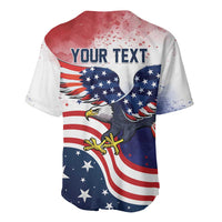 Personalized USA 250 Years of Freedom Baseball Jersey American Patriotic