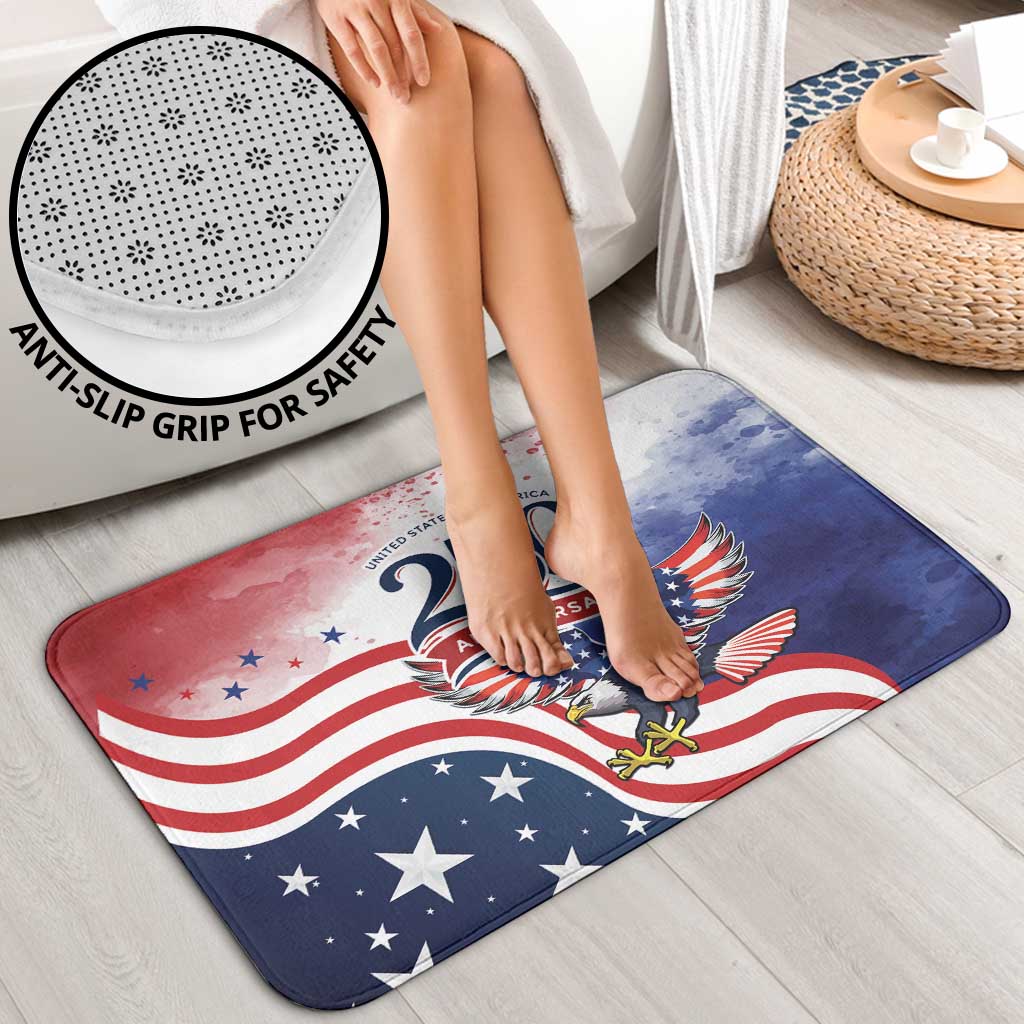 USA 250 Years of Freedom Bathroom Set American Patriotic