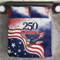 USA 250 Years of Freedom Bedding Set American Patriotic