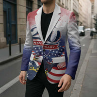 Personalized USA 250 Years of Freedom Blazer American Patriotic