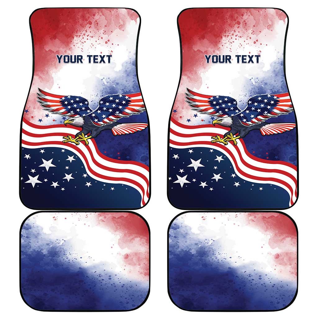 Personalized USA 250 Years of Freedom Car Mats American Patriotic