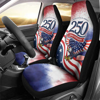 USA 250 Years of Freedom Car Seat Cover American Patriotic