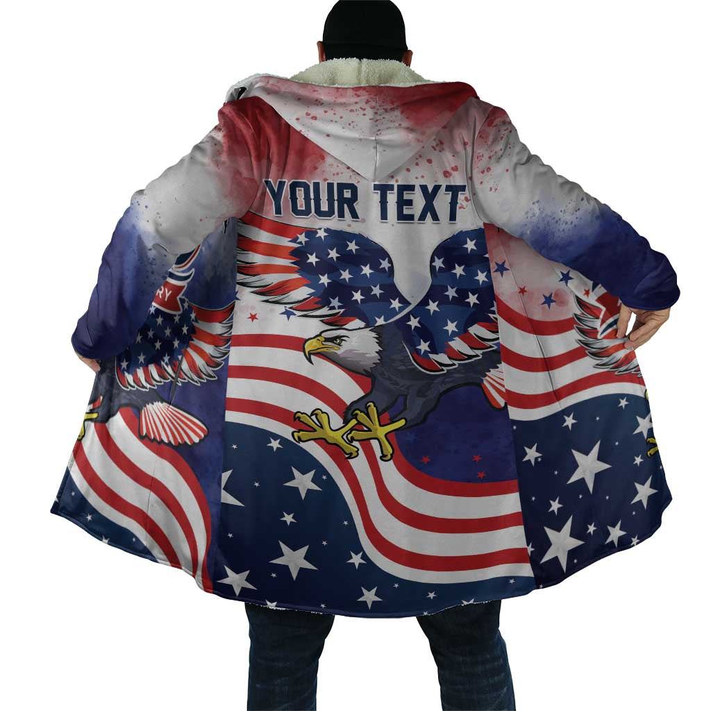 Personalized USA 250 Years of Freedom Cloak American Patriotic