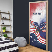 Personalized USA 250 Years of Freedom Door Cover American Patriotic