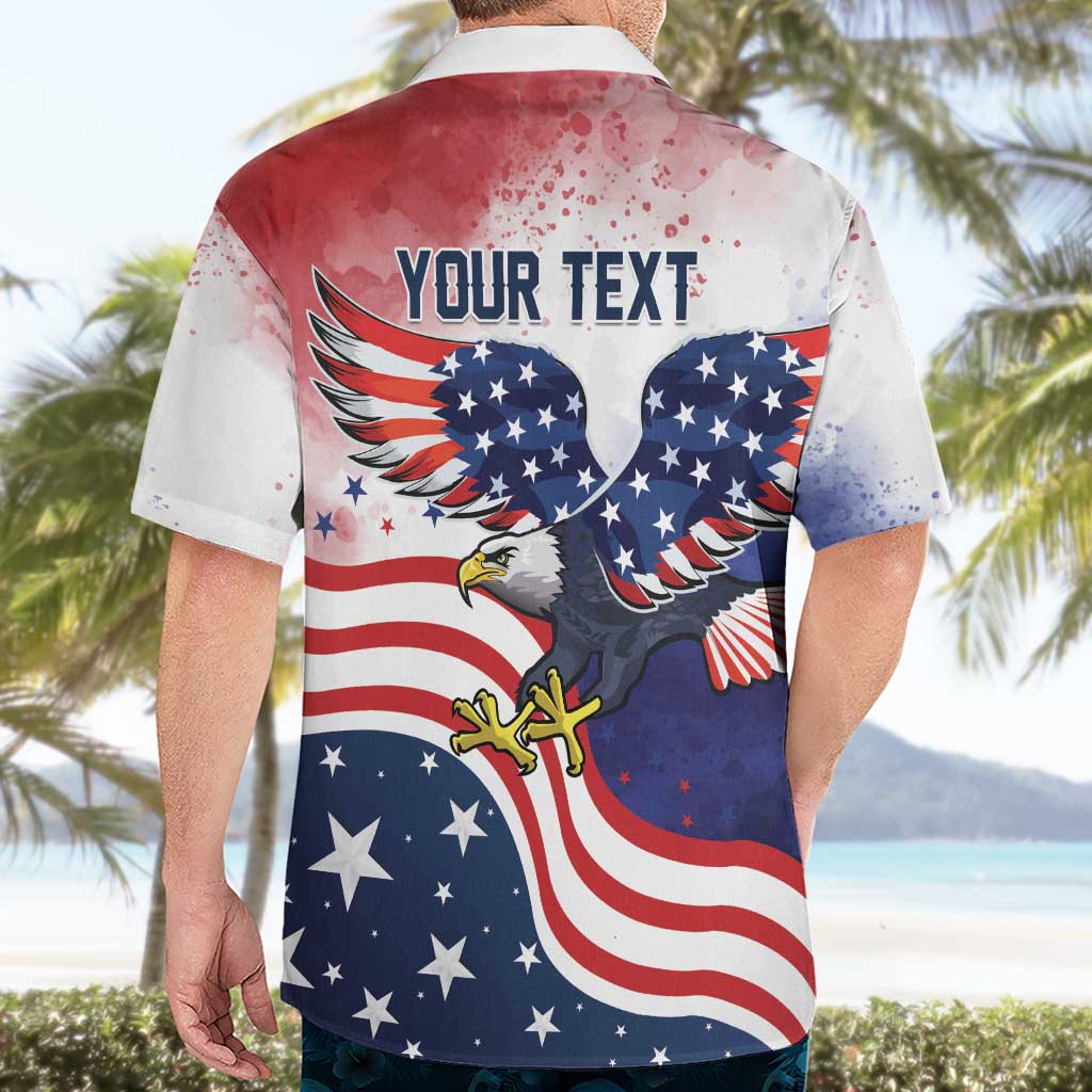 Personalized USA 250 Years of Freedom Hawaiian Shirt American Patriotic