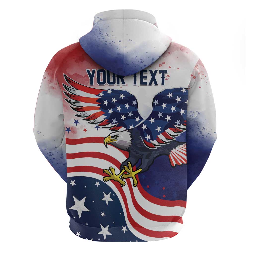 Personalized USA 250 Years of Freedom Hoodie American Patriotic