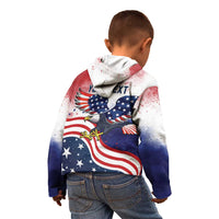 Personalized USA 250 Years of Freedom Kid Hoodie American Patriotic