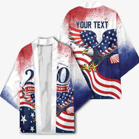 Personalized USA 250 Years of Freedom Kimono American Patriotic