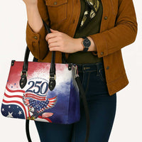 USA 250 Years of Freedom Leather Bag American Patriotic