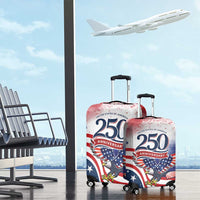 USA 250 Years of Freedom Luggage Cover American Patriotic