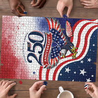 USA 250 Years of Freedom Puzzle American Patriotic