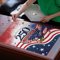 USA 250 Years of Freedom Puzzle American Patriotic