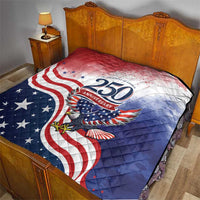 USA 250 Years of Freedom Quilt American Patriotic