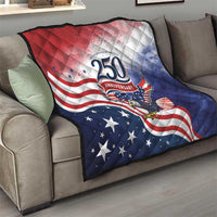 USA 250 Years of Freedom Quilt American Patriotic