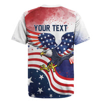 Personalized USA 250 Years of Freedom Rugby Jersey American Patriotic