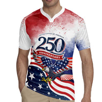 Personalized USA 250 Years of Freedom Rugby Jersey American Patriotic