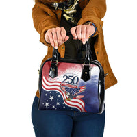USA 250 Years of Freedom Shoulder Handbag American Patriotic
