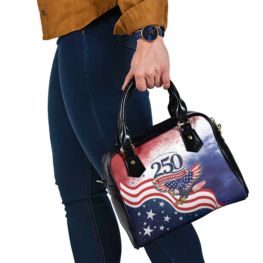 USA 250 Years of Freedom Shoulder Handbag American Patriotic