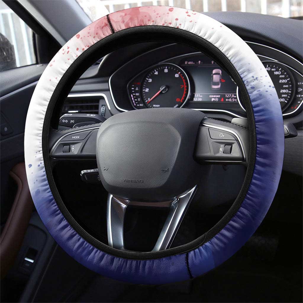 USA 250 Years of Freedom Steering Wheel Cover American Patriotic