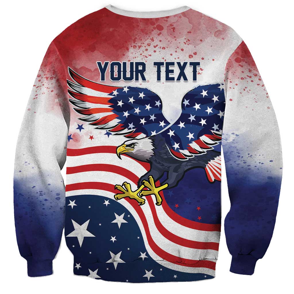 Personalized USA 250 Years of Freedom Sweatshirt American Patriotic