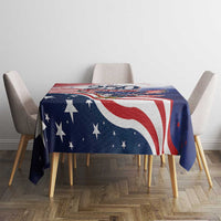 USA 250 Years of Freedom Tablecloth American Patriotic