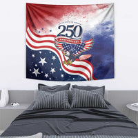 USA 250 Years of Freedom Tapestry American Patriotic