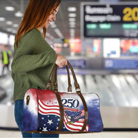 USA 250 Years of Freedom Travel Bag American Patriotic