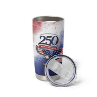 USA 250 Years of Freedom Tumbler Cup American Patriotic
