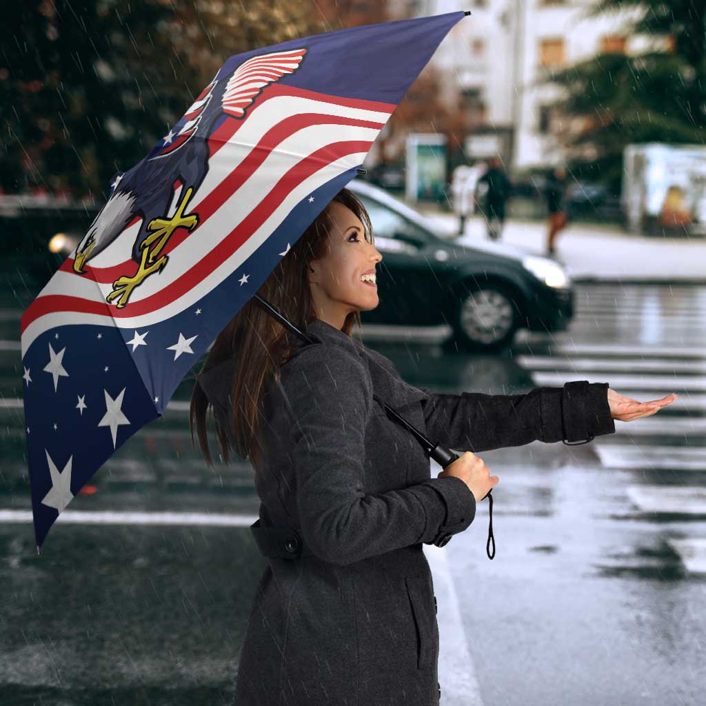 USA 250 Years of Freedom Umbrella American Patriotic