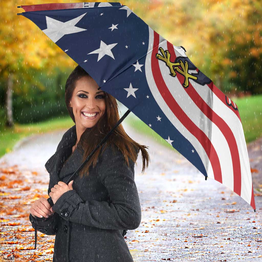 USA 250 Years of Freedom Umbrella American Patriotic