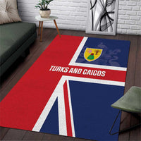 Turks and Caicos Islands Area Rug Come On Team TCI