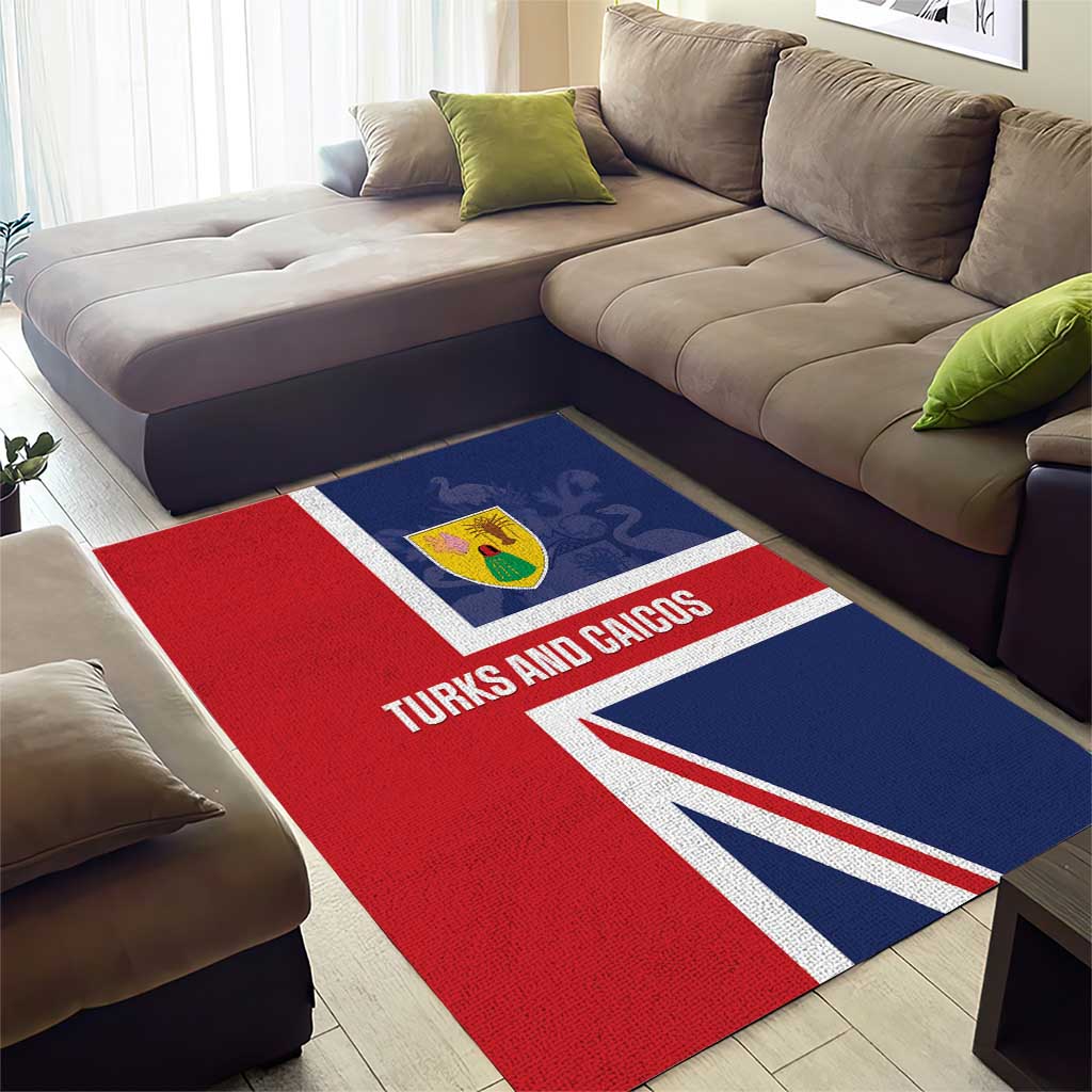 Turks and Caicos Islands Area Rug Come On Team TCI