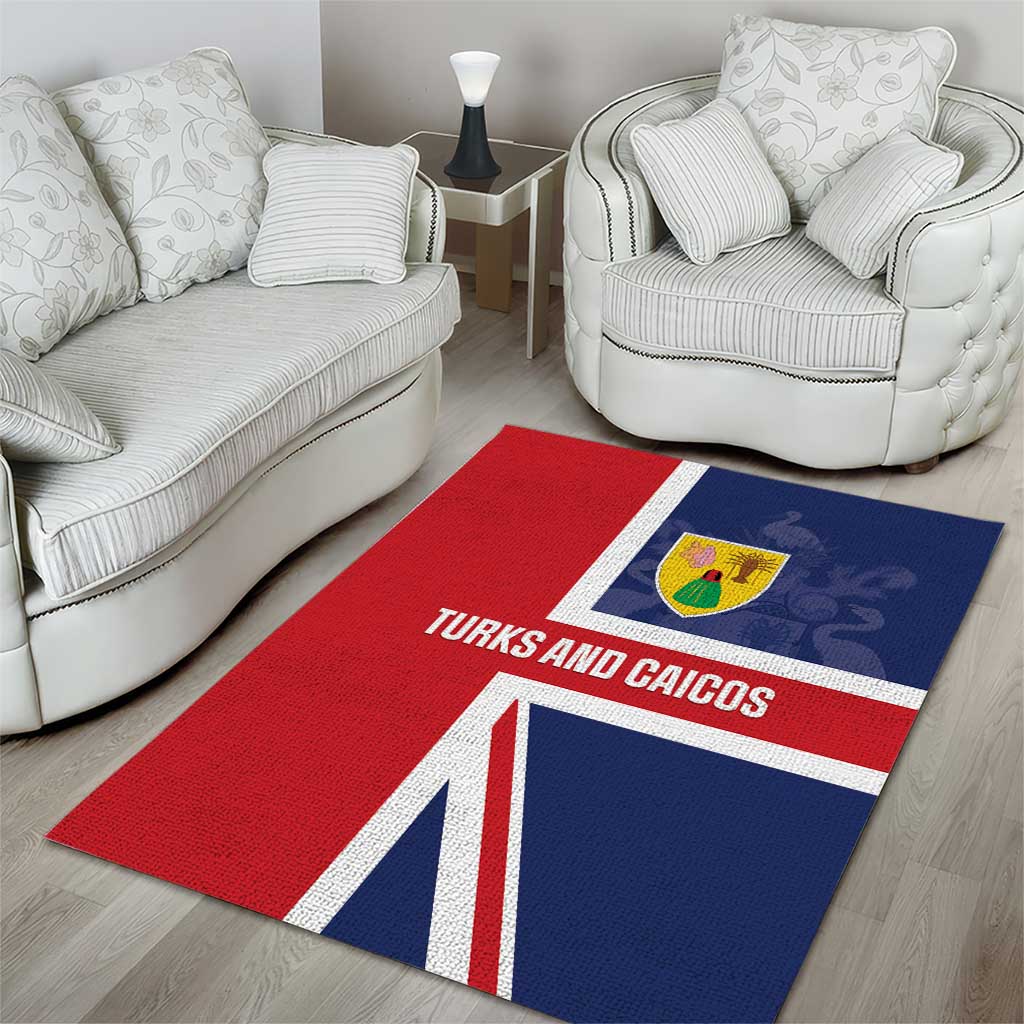 Turks and Caicos Islands Area Rug Come On Team TCI