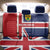 Turks and Caicos Islands Back Car Seat Cover Come On Team TCI