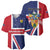 Personalised Turks and Caicos Islands Baseball Jersey Come On Team TCI