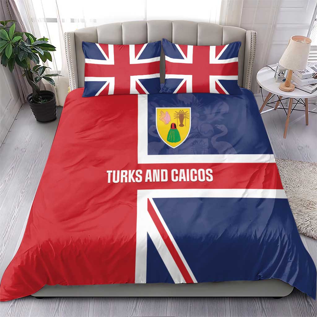 Turks and Caicos Islands Bedding Set Come On Team TCI