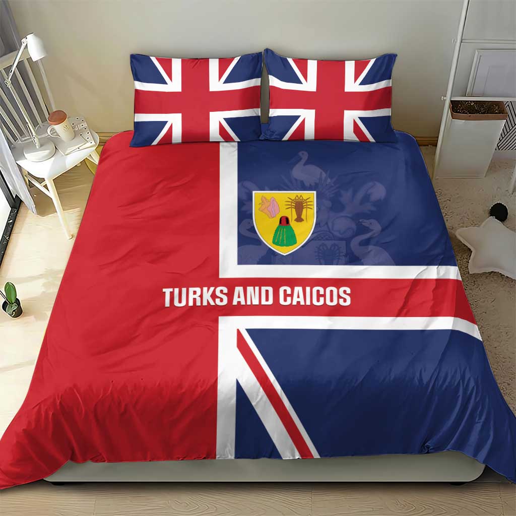 Turks and Caicos Islands Bedding Set Come On Team TCI