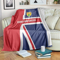 Turks and Caicos Islands Blanket Come On Team TCI